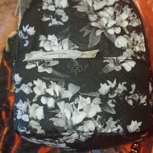 Victoria's Secret Monochrome Floral Backpack